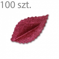 Listki czereśni - burgundowe - 100 szt