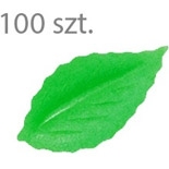 Listki czereśni - pistacjowe - 100 szt
