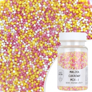 Maczek cukrowy - kolorowy MIX 1 - 75g