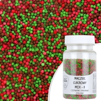 Maczek cukrowy - kolorowy MIX 11 - 75g