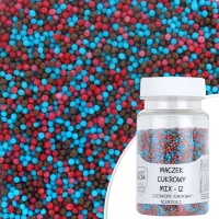 Maczek cukrowy - kolorowy MIX 12 - 75g