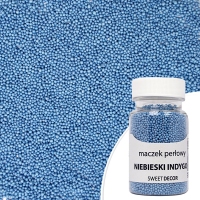 Maczek perłowy - Niebieski Indygo - 50g