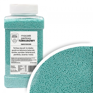 Maczek perłowy turkusowy 1kg