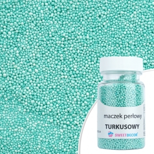 Maczek perłowy - Turkusowy - 50g