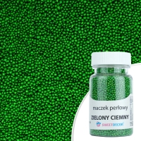 Maczek perłowy - Zielony Ciemny - 50g