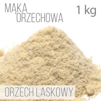 Mąka orzechowa (Orzechy Laskowe prażone blanszowane) - 1kg