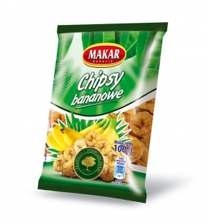 MAKAR - Chipsy bananowe 100g