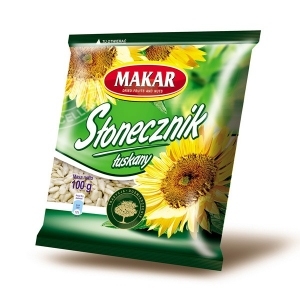 MAKAR - Słonecznik łuskany 100g