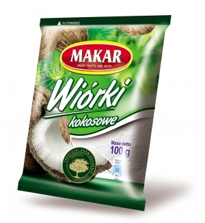 MAKAR - Wiórki kokosowe 100g