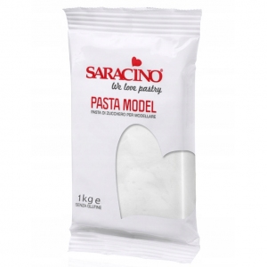 Masa do modelowania SARACINO Biała 1kg