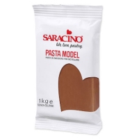 Masa do modelowania SARACINO Brązowa 1kg