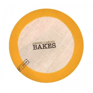 Mata silikonowa perforowana okrągła - 20cm