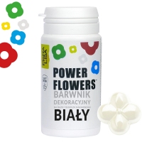 MONA LISA Barwnik Flower Power Biały - 10 szt (10g)