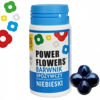 MONA LISA Barwnik Power Flowers NIEBIESKI - 10 szt (10g)