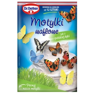 Motylki waflowe - Mix - 12szt