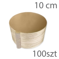 Okrągłe podkłady na porcje - 10cm - z uchwytem - 100szt