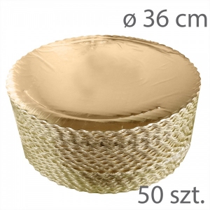 Okrągłe podkłady pod tort GRUBE- 36cm (50szt)