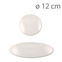 Okrągły podkład pod tort biały - 12cm
