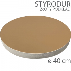 Okrągły podkład styrodur - wys. 22mm - 40cm