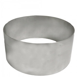 Okrągły rant do pieczenia i składania tortów 23cm (wys 10cm)