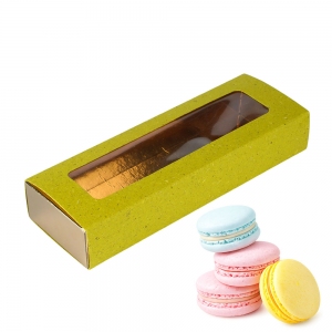 Opakowanie na makaraniki - PISTACJOWE