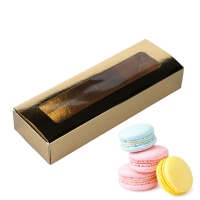 Opakowanie na makaraniki - ZŁOTE