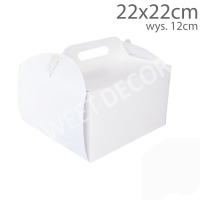 Opakowanie na tort 22x22x12