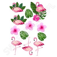 Opłatek Flamingi 2 A4