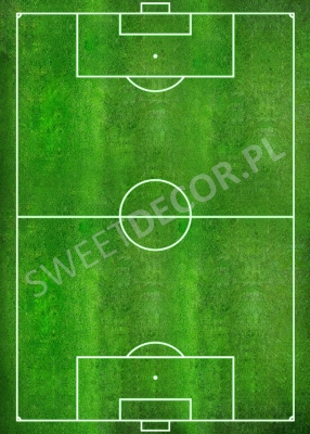 Opłatek na tort - Boisko trawiaste  - A4