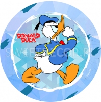 Opłatek na tort Kaczor Donald - 50319001D - 21 cm