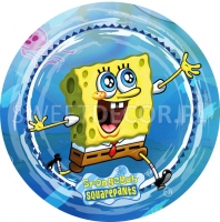 Opłatek na tort Spongebob - 50319021C - 21 cm