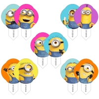 Opłatki do lodów Minionki - 600szt.