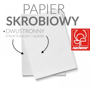 Papier skrobiowy dwustronny bez folii - 1szt