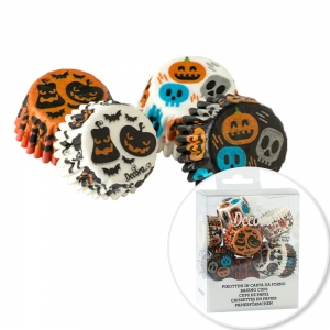 Papilotki Halloween'owe  200szt mini - 27mm x 17mm