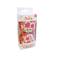 Papilotki "Róże" 36szt
