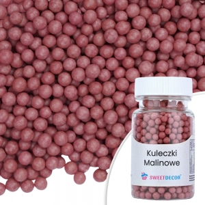 Perełki Kuleczki Malinowe - 40g - NOWOŚĆ