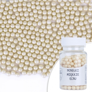 Perełki miękkie ecru 30 g