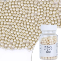 Perełki miękkie ecru 30 g