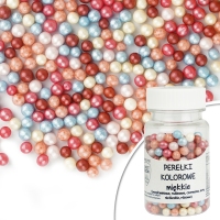 Perełki miękkie kolorowe 30 g
