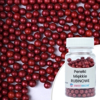 Perełki miękkie rubinowe 30 g