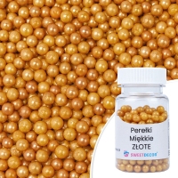 Perełki miękkie złote 30 g