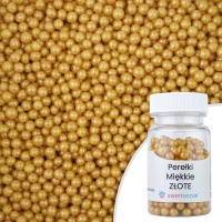 Perełki miękkie złote 30 g