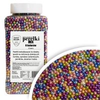 Perełki MIX 4mm 8 kolorów - 1kg