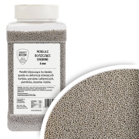 Perełki srebrne średnie 3 mm 1kg PET
