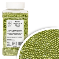 Perełki Zielone 3mm 1kg
