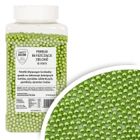 Perełki Zielone 4mm 1kg