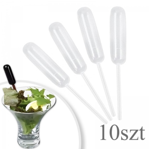 Pipety 4ml - do deserów - dł. 9cm (op. 10szt)