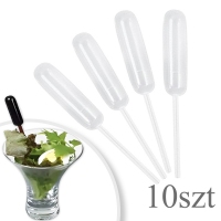 Pipety 4ml - do deserów - dł. 9cm (op. 10szt)