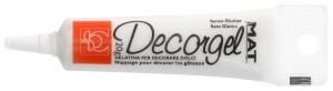 Pisak żelowy biały matowy - Decorgel - 20g