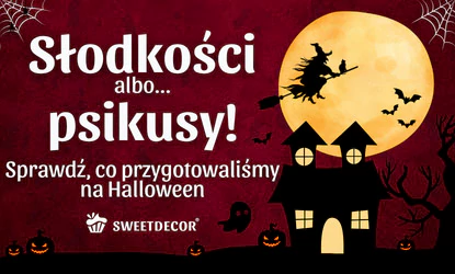 Ozdoby cukiernicze na Halloween